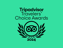 Winner of Tripadvisor's Travelers Choice Award